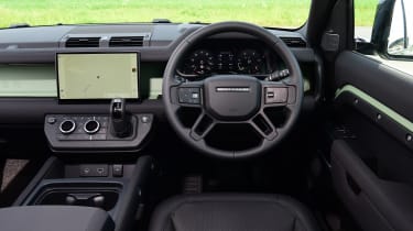 New land deals rover defender interior